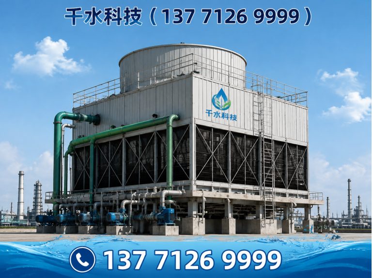 天长市闭式冷却塔展示图